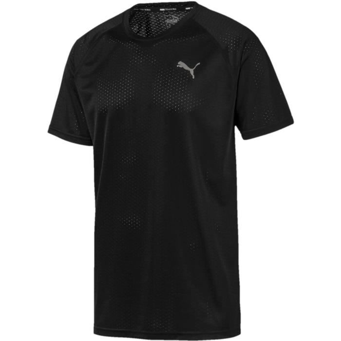 PUMA - T-shirt de sport - matière légère - technologie Drycell - noir - Homme
