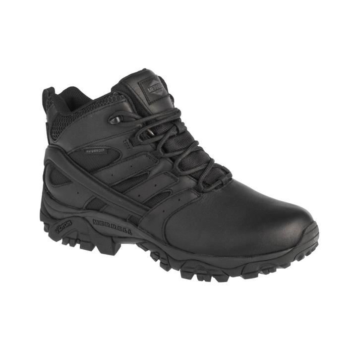 Merrell Moab 2 Mid Tactical Response WP, Homme, chaussures randonnée, Noir