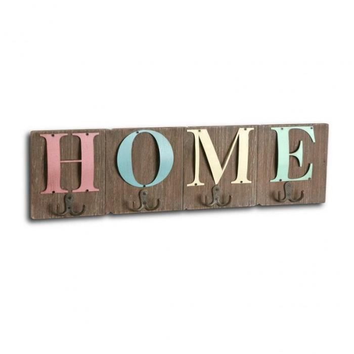 PORTE MANTEAU BOIS HOME