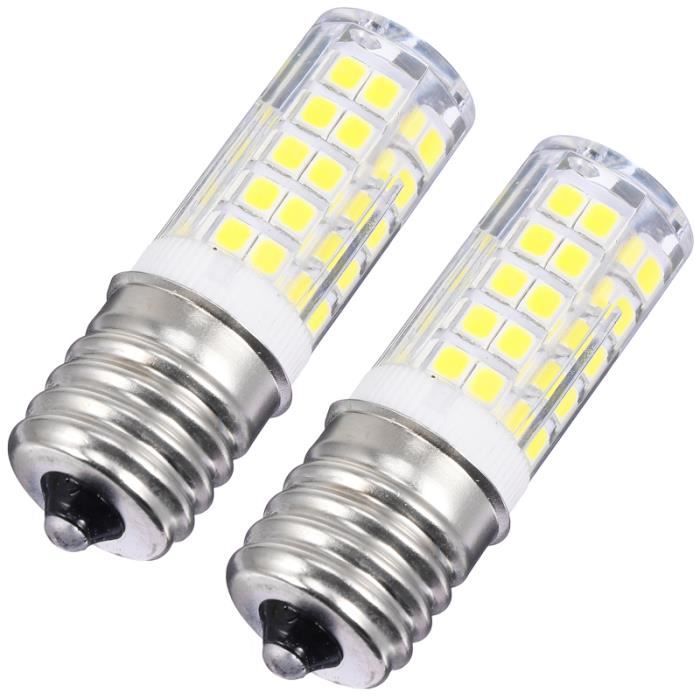 2 pièces de rechange d'ampoule à micro-ondes à intensité variable E17 64-LED 7W lustre maïs lumière MICRO-ONDES
