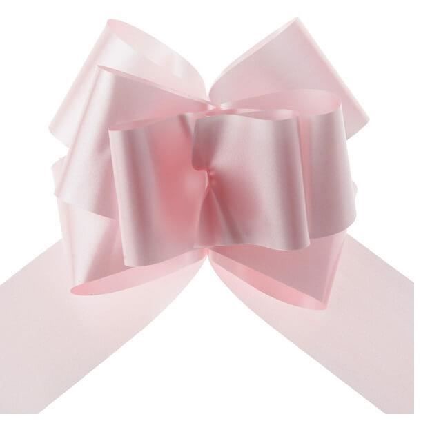 RF/70174 (x5) Noeud automatique rose décoration voiture, 50mm