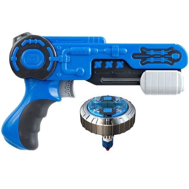 Silverlit toll blaster Spinner MAD Megawave bleu/noir 2-pièces