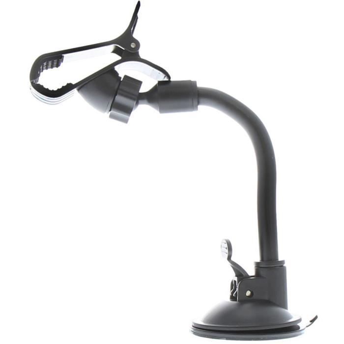 T'NB Carhold2 Support Voiture Ventouse Mâchoire Forme Pince Noir