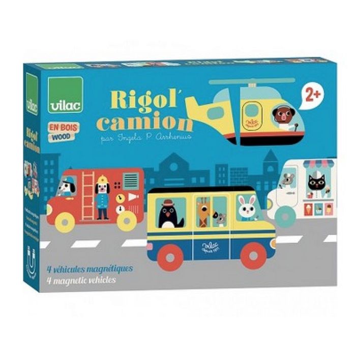 Rigol'Camion illustrés par Ingela P. Arrhenius Coloris Unique