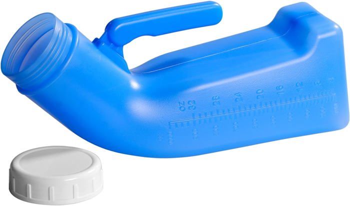 Urinoir Sans Eau Portable Avec Couvercle - Installation Murale Pour Garage, Abri, Jardin, Camping Et Dortoir