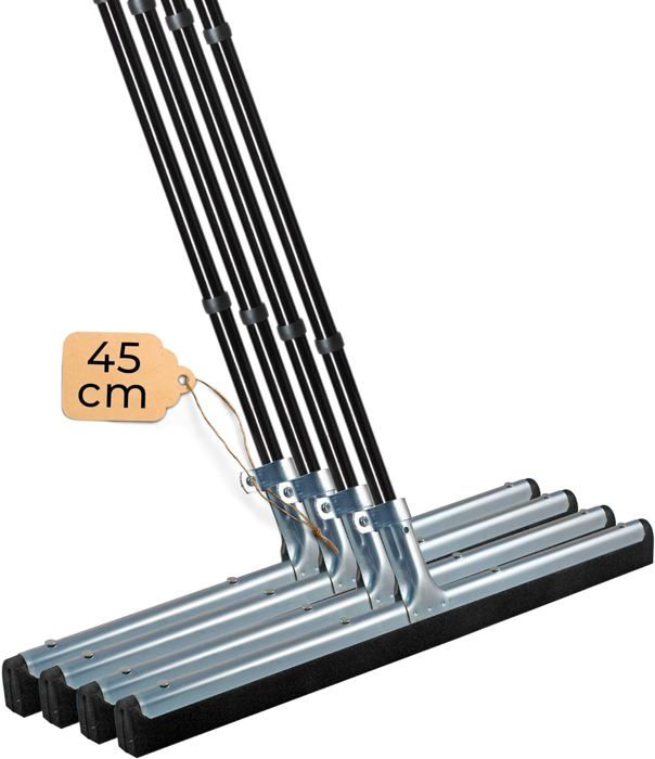 Lot De 4 Raclettes De Douche À Manche Long 137 Cm Raclette De Sol ...