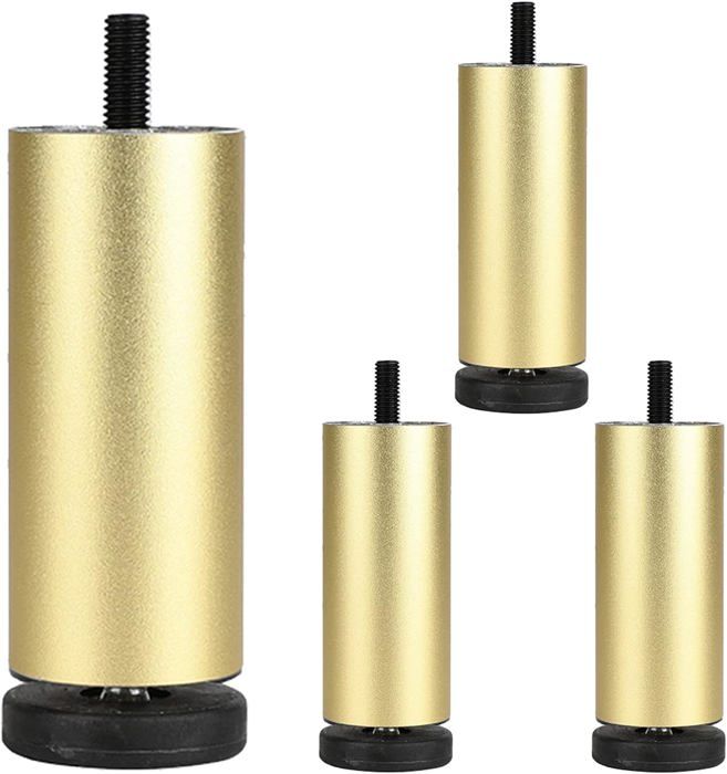 Meubelpoten Verstelbaar 6cm 8cm 10cm 12cm 15cm 18cm 20cm 25cm,Zwart