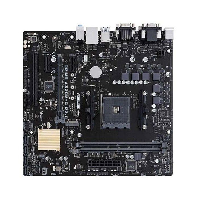 Carte mère ASUS PRIME A320M-C R2.0 AMD A320 Socket AM4 2xDDR4 32GB Micro ATX - Asus