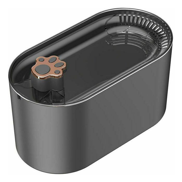 Meilleurs prix pour Fontaine à eau et distributeur d'eau pour chat Fontaine à eau automatique intelligente à circulation d'eau LED Filtre anti-séchage