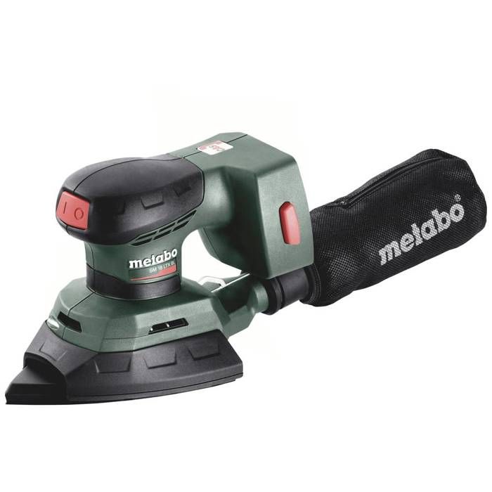 Metabo SM 18 LTX BL 602089840 Ponceuse brushless + mallette sans batterie sans chargeur 18 V 100 x 150 mm - vue 1