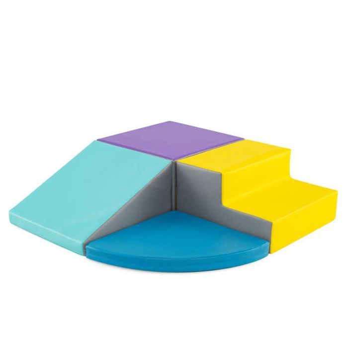 Jump Box 4 En 1 Pour Enfants – Empilable, Antidérapant, En Mousse EPE – Pour L'entraînement Physique à La Maison