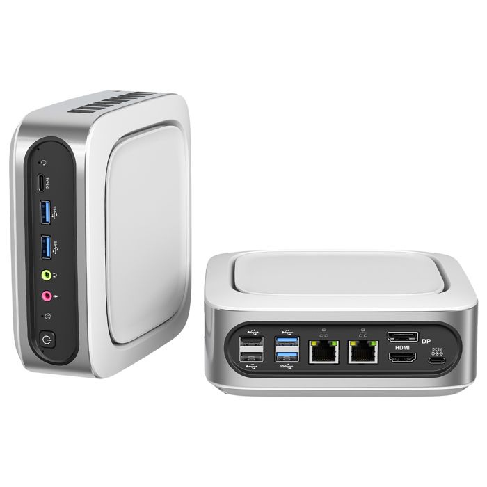 Mini PC Windows 11 Pro - Intel i9-11900H (8C/16T 49 GHz) 16 Go DDR4 1 To NVMe Triple Écran 4K Dual LAN 25G USB-C