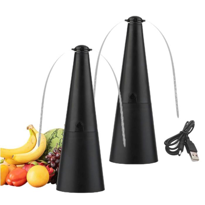 Ventilateur Anti Mouche - NOBRAND - Rechargeable - 2 Vitesses - Noir - Sur Table - Nobrand