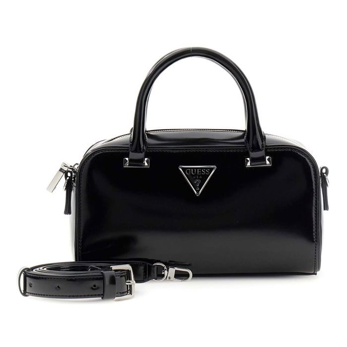 GUESS Sac à main noir pour femme - Arnela Mini Satchel 329770