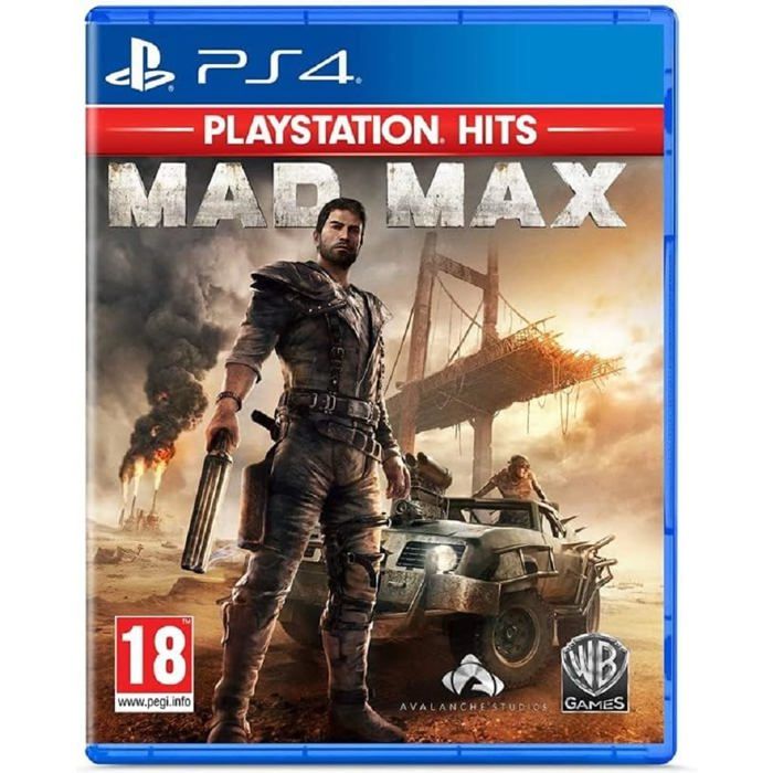 Jeu vidéo Playstation Warner Bros Mad Max Playstation Hits 126x186x34 mm garantie