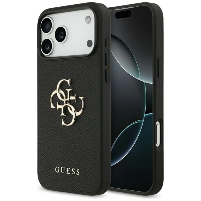 Coque Guess Hardcase 4G Grained Big Logo pour iPhone 17 Pro Max