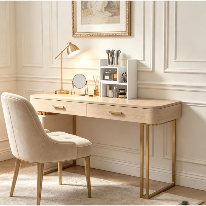 VUENOR Étagère de bureau modulable 34 5 x 17 5 x 39 5 cm blanc – rangement ouvert montage facile