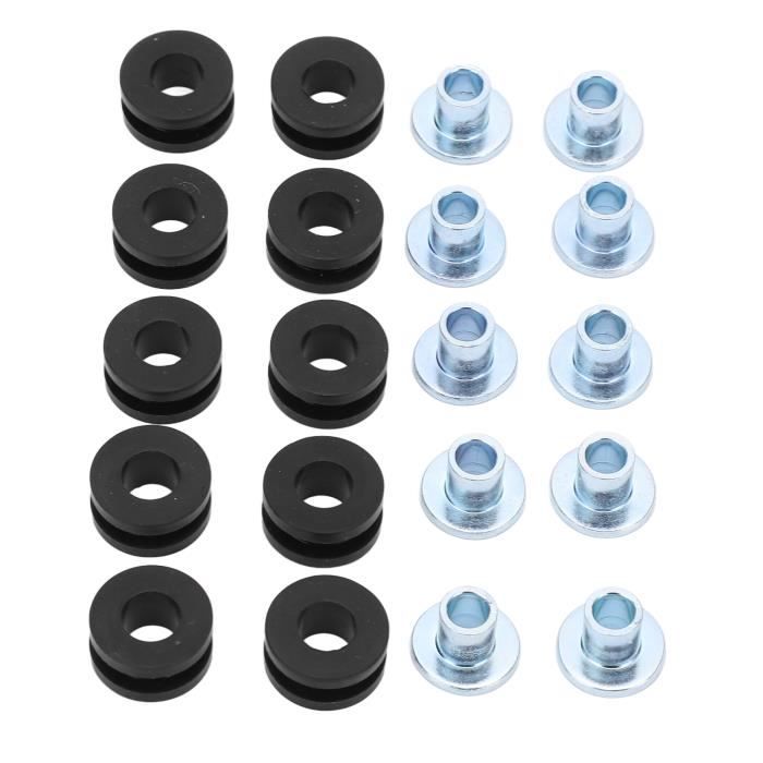 Acheter Lot de 10 œillets en caoutchouc noirs pour couvercle latéral de moto, carénages pour Honda, Suzuki, CBR, GSXR, Ninja, Zx, Yzf, Kawasaki Acheter Lot de 10 œillets en caoutchouc noirs pour couvercle latéral de moto, carénages pour Honda, Suzuki, CBR, GSXR, Ninja, Zx, Yzf, Kawasaki