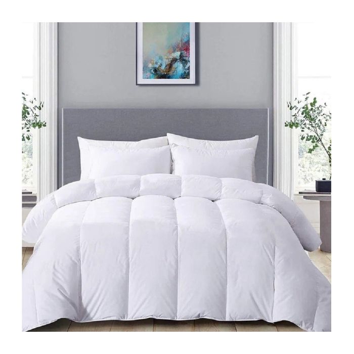 Couette hiver super chaude 500 g/m² 220x240 cm - Garnissage synthétique fibre creuse – Fabrication française
