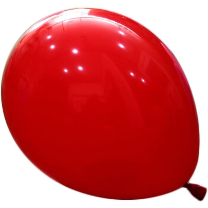100pcs Ballon Gonflable Rond Ballon Décoration ronde pour la fête ,rouge 86  - Cdiscount Maison