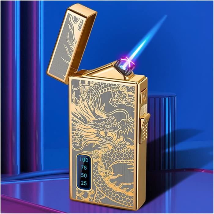 Briquet Electrique Triple Arc,Briquet Plasma extérieur,Briquet Electrique Rechargeable USB Briquet Electrique Triple Arc,Briquet Plasma extérieur,Briquet Electrique Rechargeable USB