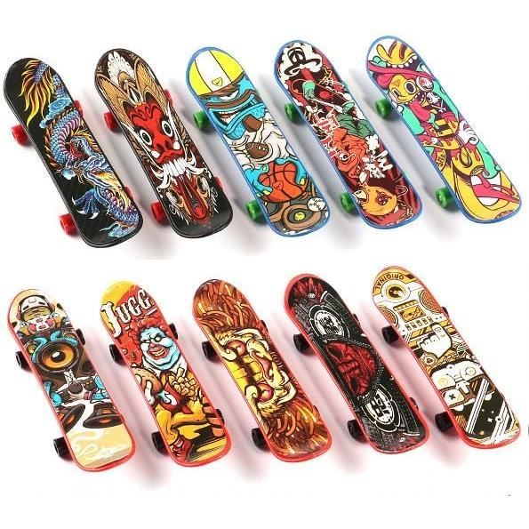 5 Pcs Mini Skateboards À Doigts, Skateboards À Doigts Créatifs