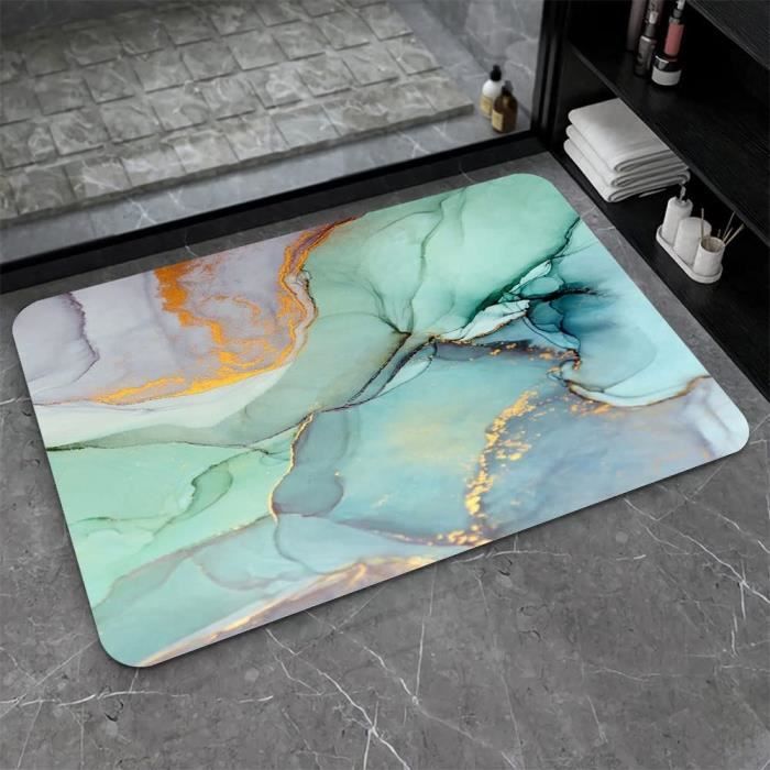 Trent Austin Design Tapis abstrait bleu sarcelle / orange Harrill et