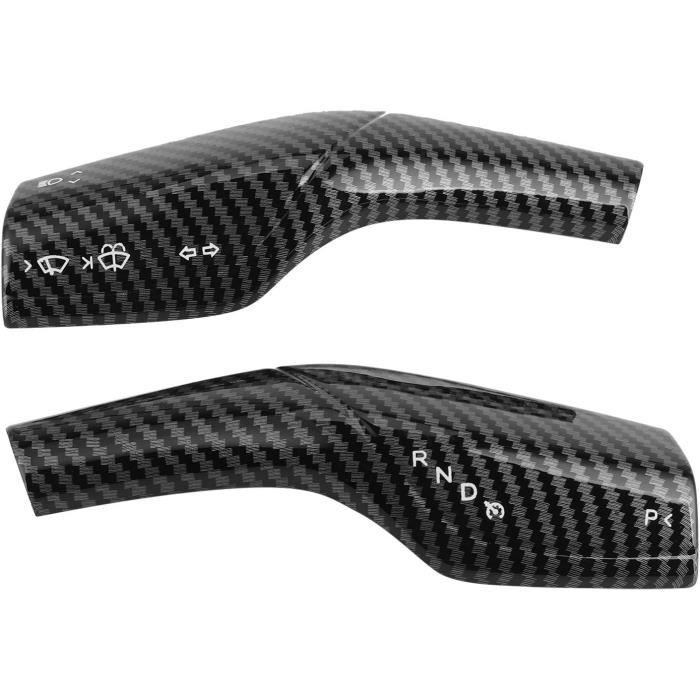 Cadre Décoratif Pour Volant Toyota C-HR 2016-2023 - Noir - En ABS - Installation Facile Avec Adhésif 3M - 14