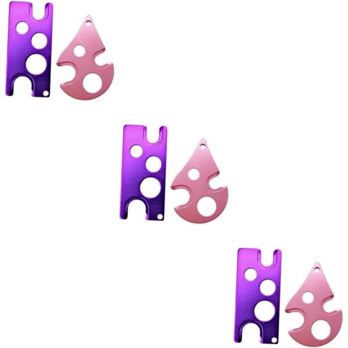 Ouvre-Bouteille En Forme De Pistolet - 4 Pièces Multicolores - Fun Pour Fêtes Et BBQ