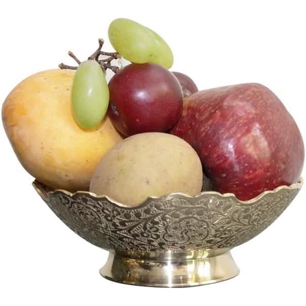 Corbeille à fruits à 3 niveaux, corbeille à fruits en métal de style vintage, garde les fruits et légumes frais, bol de rangement (doré Corbeille à fruits à 3 niveaux, corbeille à fruits en métal de style vintage, garde les fruits et légumes frais, bol de rangement (doré