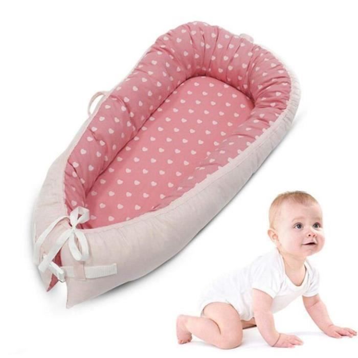 Cale Bebes Nid Cocon Bebe Reducteur De Lit Pour Bebe Nid Bebe Lit Portable En Coton Bleu Bebe Puericulture Lemoncitylive Com