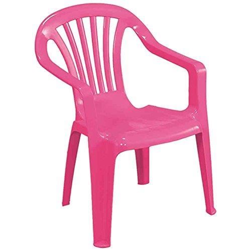 Chaise enfant, plastique, rose  Cdiscount Maison