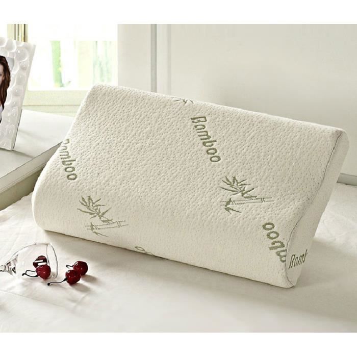 Taie D'oreiller En Fibre De Bambou Rectangulaire Coton Oreillers