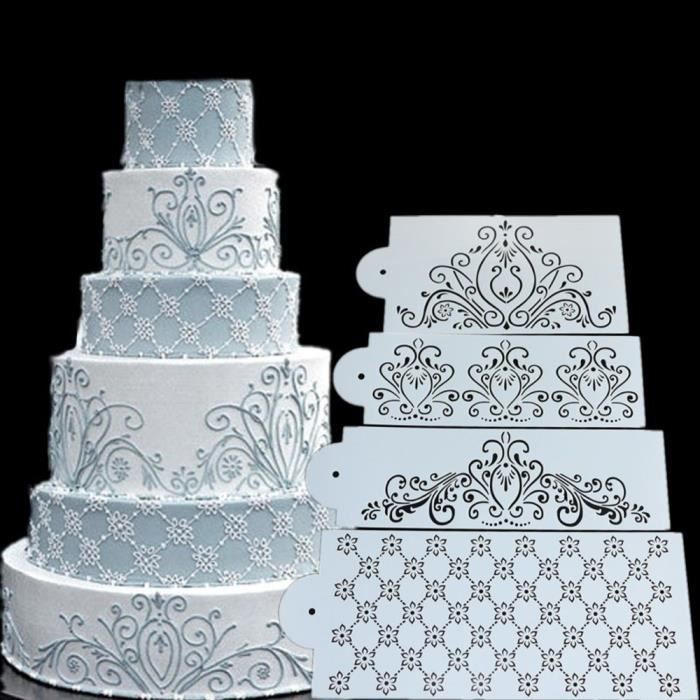 Montawa 4pcs Set Bricolage Gateau Pochoir Gateau D Anniversaire Moule De Pulverisation D Impression De Decoration De Sucre Cdiscount Maison Montawa 4pcs Set Bricolage Gateau Pochoir Gateau D Anniversaire Moule De Pulverisation D Impression De Decoration De Sucre Cdiscount Maison