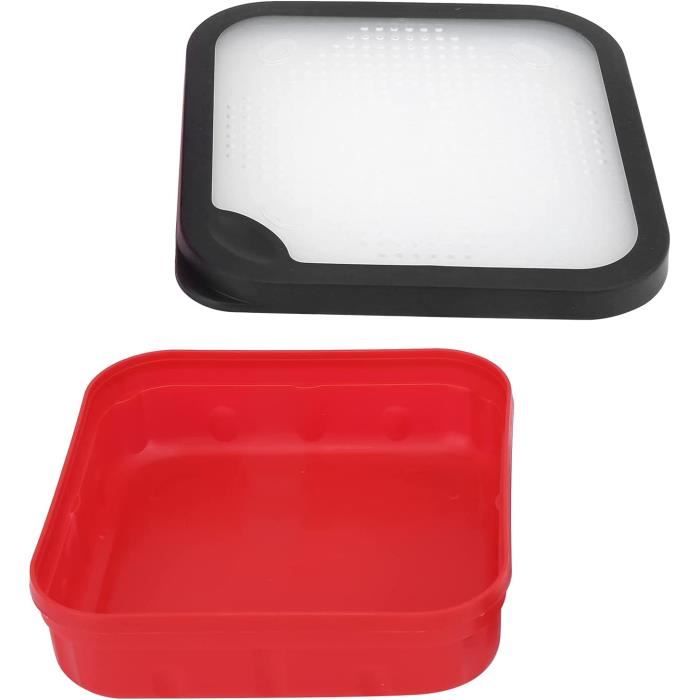 Boite de pêche - PP - Seau pliable 10L - Conteneur d'appâts - 6m corde