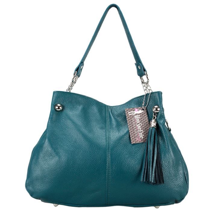 Sac à main bleu on sale pétrole