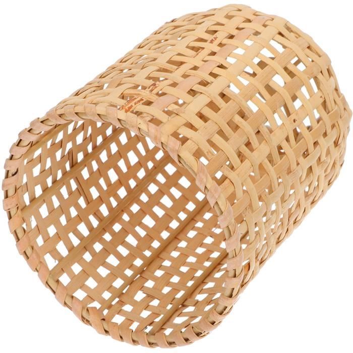 Mini Abat Jour Décoration Zen Ambiance Abat-jour Sass & Belle Jonc De Mer - 26.5 Sass & Belle Abat-jour Tissé En Jonc De Mer Sur Mesure