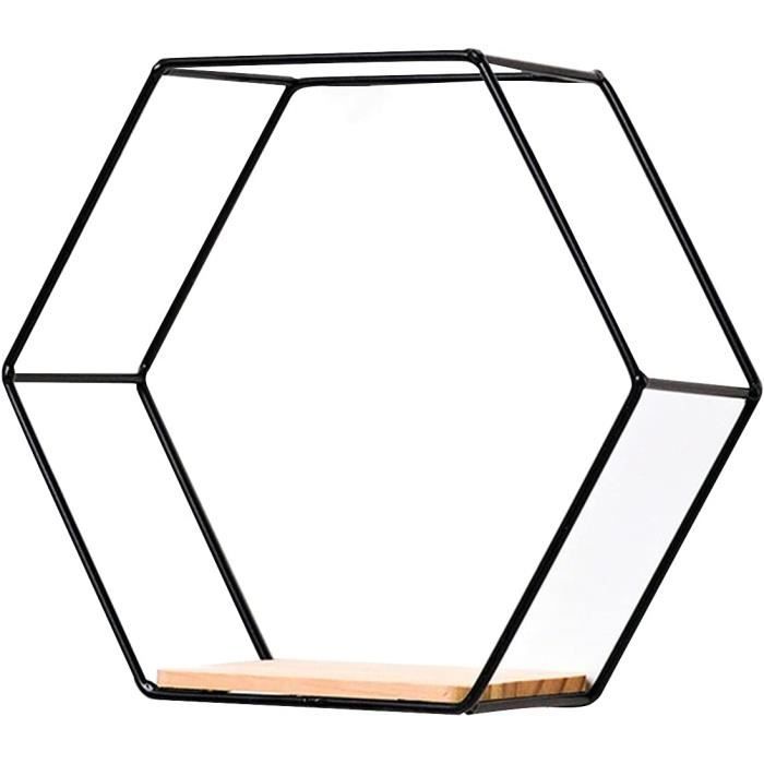 Étagère De Rangement Murale En Fer Multifonction Style Nordique