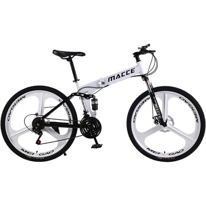 Vélos 26/24 Pouces Vélo 21/24/27 Vitesses VTT Pliable Adulte Homme Et Femme  Type Variable Déplacements Urbains Q231030 Du 105,73 €