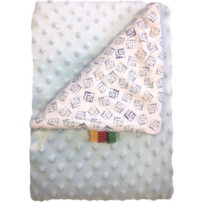 Couverture Bebe Minky Coton Douce Plaid Moelleuse Polaire Douillette Double Face 75x100 Cm Cdiscount Puericulture Eveil Bebe