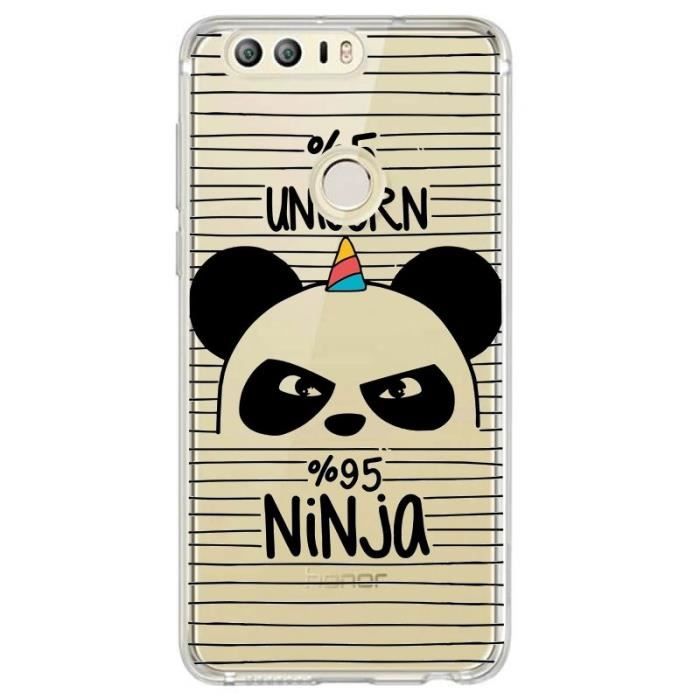 سرير رضيع Coque Huawei P smart Panda licorne ninja raye unicorn transparente ...