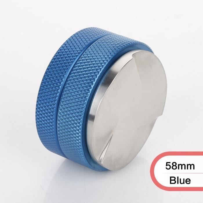 Distributeur Et Tampon à Café 51mm Réglable - Pour Espresso - Alliage Noir