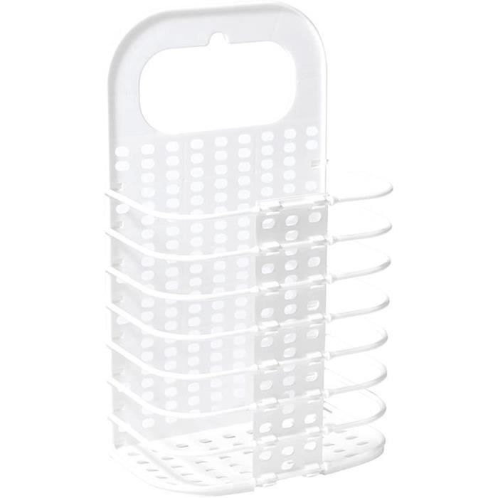 Panier à Linge Mural Pliable Saving Solution - Gris Ou Beige, 58x41x15 Cm, Gain De Place, étanche