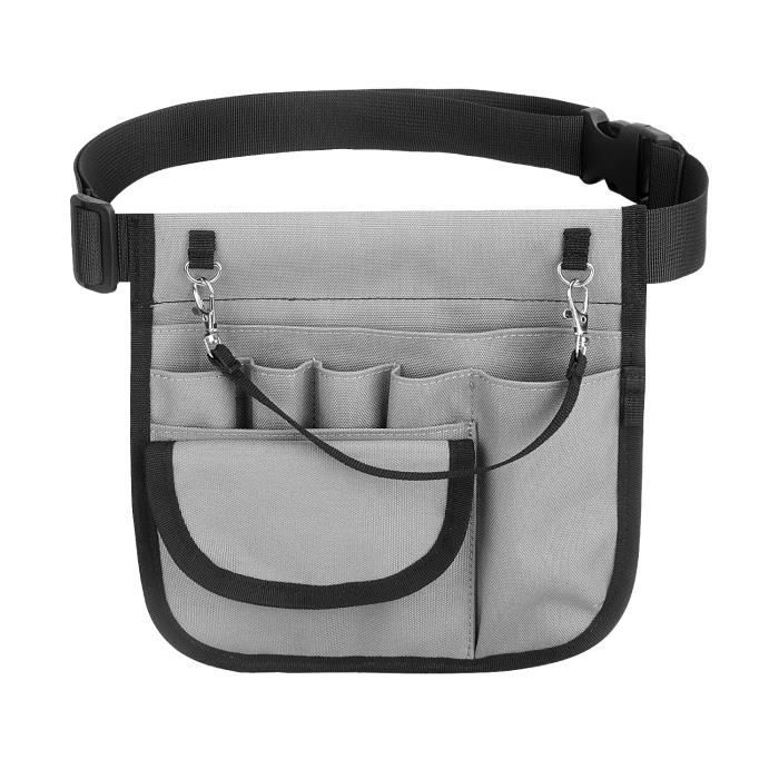 Sac Banane Infirmière – Nylon 900D, Plusieurs Poches, Bretelle Réglable – Pour Matériel Médical, Outils, Voyage
