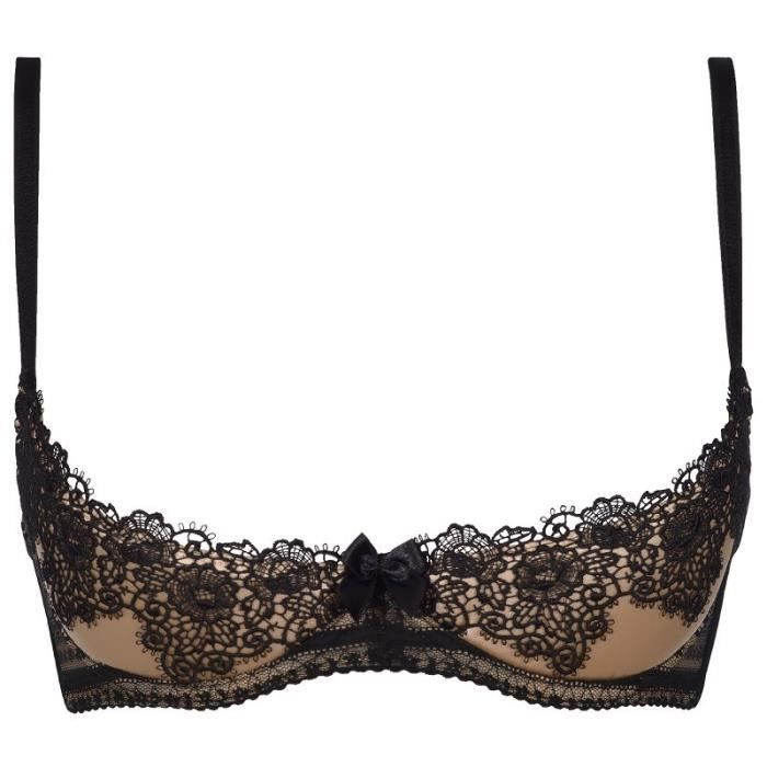Soutien gorge V 8281 Couleur noir Bonnet 85B Cdiscount Pr t