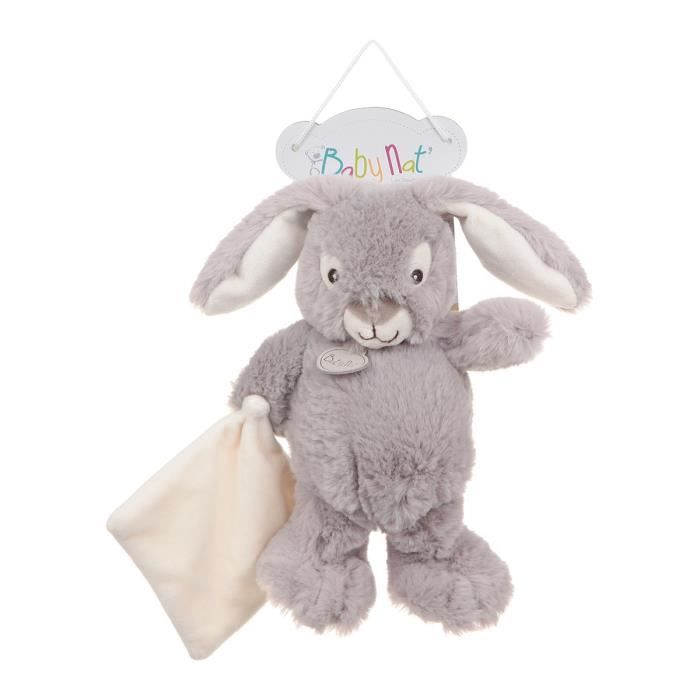 Baby Nat Lapin Reglisse Pantin Avec Doudou Cdiscount Puericulture Eveil Bebe
