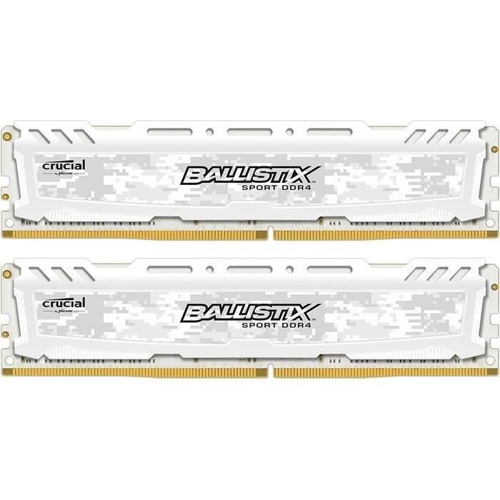 Vente Memoire PC MICRON Mémoire de RAM - 16 Go - DDR4 2666 MT/S CL16 SRX8 UNBUFFERED DIMM 288PIN pas cher Vente Memoire PC MICRON Mémoire de RAM - 16 Go - DDR4 2666 MT/S CL16 SRX8 UNBUFFERED DIMM 288PIN pas cher