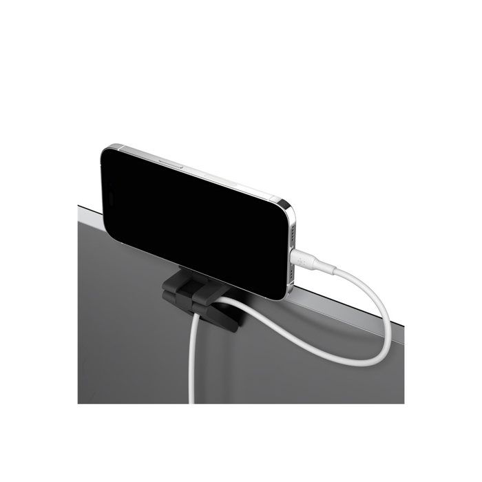 Support MagSafe - BELKIN - iPhone - Webcam - Mains libres - Compatible MacOS Ventura