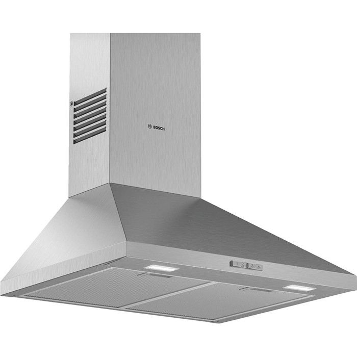 BOSCH Hotte Décorative pyramidale aspirante inox Largeur 60cm Débit d'air 360m3h