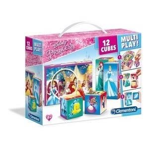 Puzzle 12 Cubes Multiplay - CLEMENTONI - Disney Princesses - Développe ...